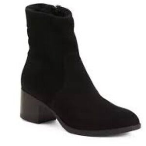 Brand New Stefano Gamba Made In Italy Black Shearling Lined Bootie SZ 40 (9)